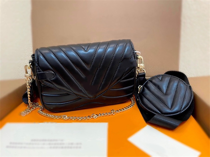 

Baguette Bag Shoulder Bags Genuine Leather Purse Fashion Long Shoulder Strap Letter High Quality Interior Zipper, 03