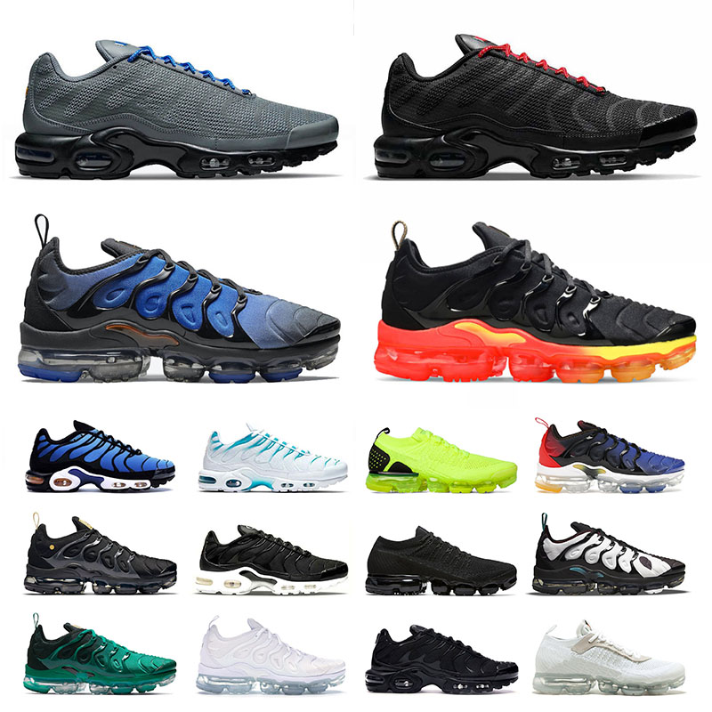 

36-47 Tn Plus Mens Womens Running Shoes Designer Reflective Black Grey Griffey Triple White Fresh Purple Atlanta Tennis Ball Sports Sneakers Trainers Big Size Us 13, B7 36-45 moc 2 university gold