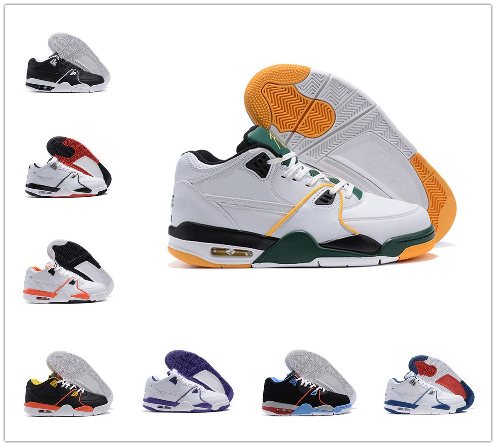 

Mens AIR Flight 89 running shoes Trainers Basketball Shoes Team Red True Blue Rucker Park Planet of Hoops Chicago Flag All-Star White Black Oreo With Socks Sneakers, #1