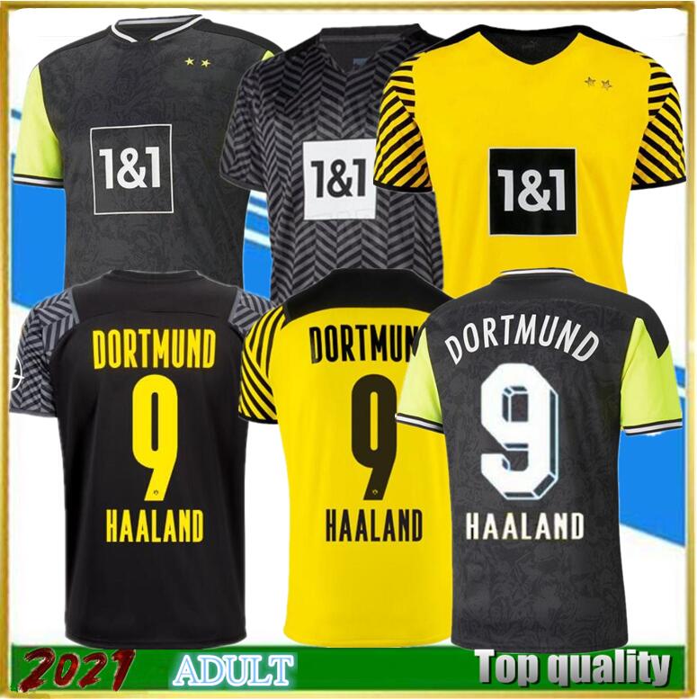 

20 21 22 HAALAND REUS soccer jerseys dortmundes 2021 4th football shirt BELLINGHAM SANCHO 2022 HUMMELS BRANDT DE FOOT uniform, 21/22 home