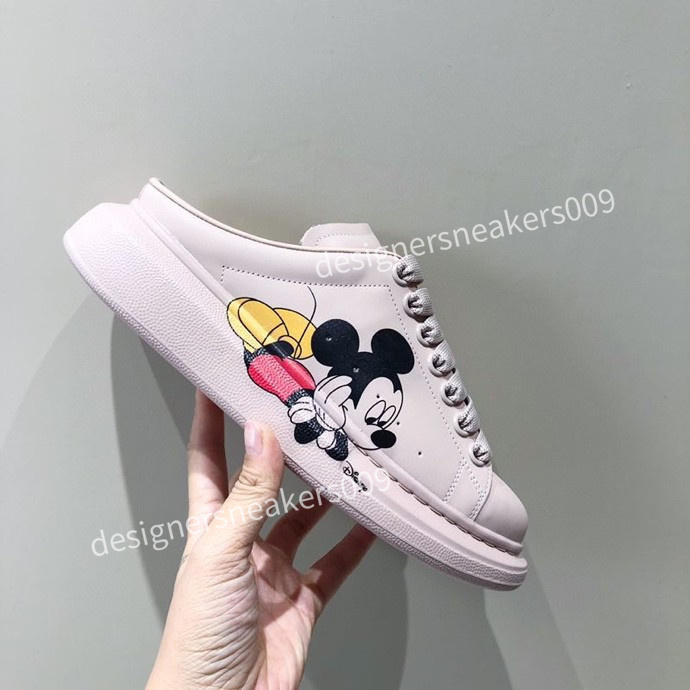 

2021 designer boots white Black shoes classic suede velvet leather womens flats platform oversized sneaker men espadrille flat sole sneakers, 03