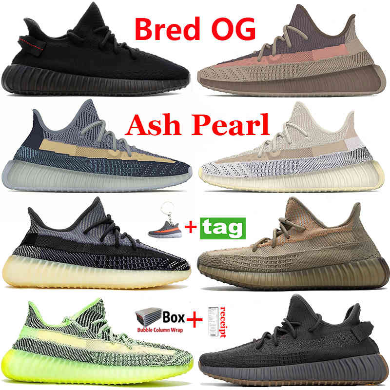 

2021 Fade Ash Stone Blue Pearl Running Shoes Natural Cinder Reflective Sneakers Sand Taupe Tail Light Oreo Men Women Trainers 36 -48, #18- zyon