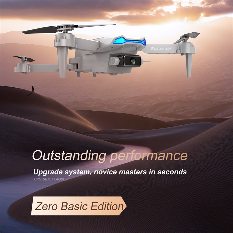 

S89 Drones 4k HD Dual Lens Mini-Drone WiFi 1080p Real-time Transmission FPV Drone Double Cameras Foldable RC Quadcopter Toy