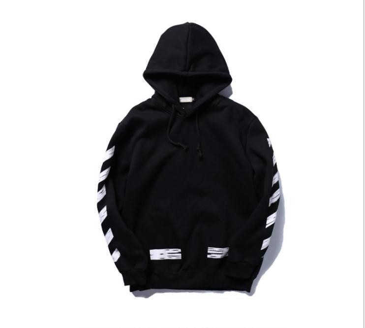 

2022 Newest Street Unisex Couple Jacket Off Printing Arrow Stripe Loose Hoodie Whites Plus Velvet Sweater, Pink