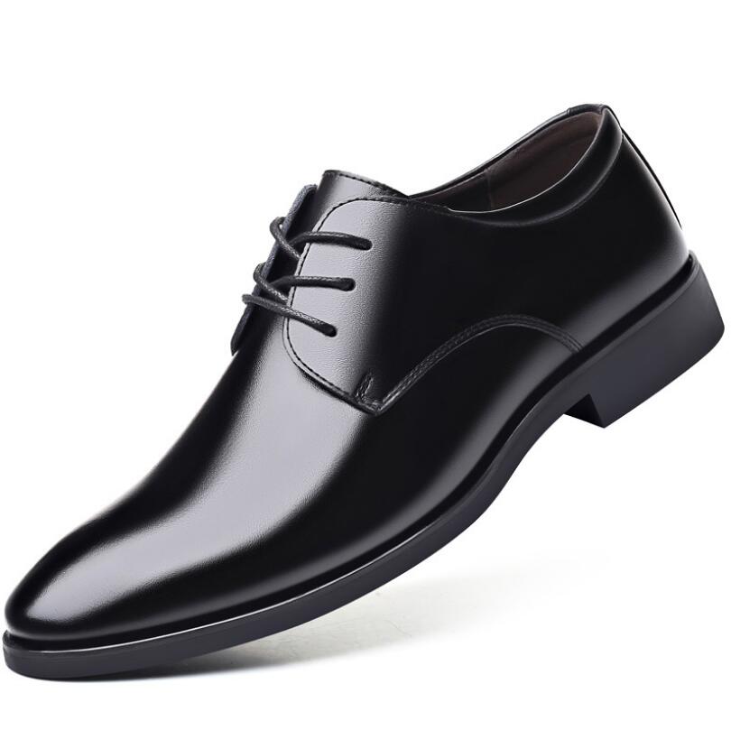 

2022 Men Shoes Slip On Flats Genuine Leather Walking Soft Footwear Quality Spring Hiking Fashion Sneakers, Black