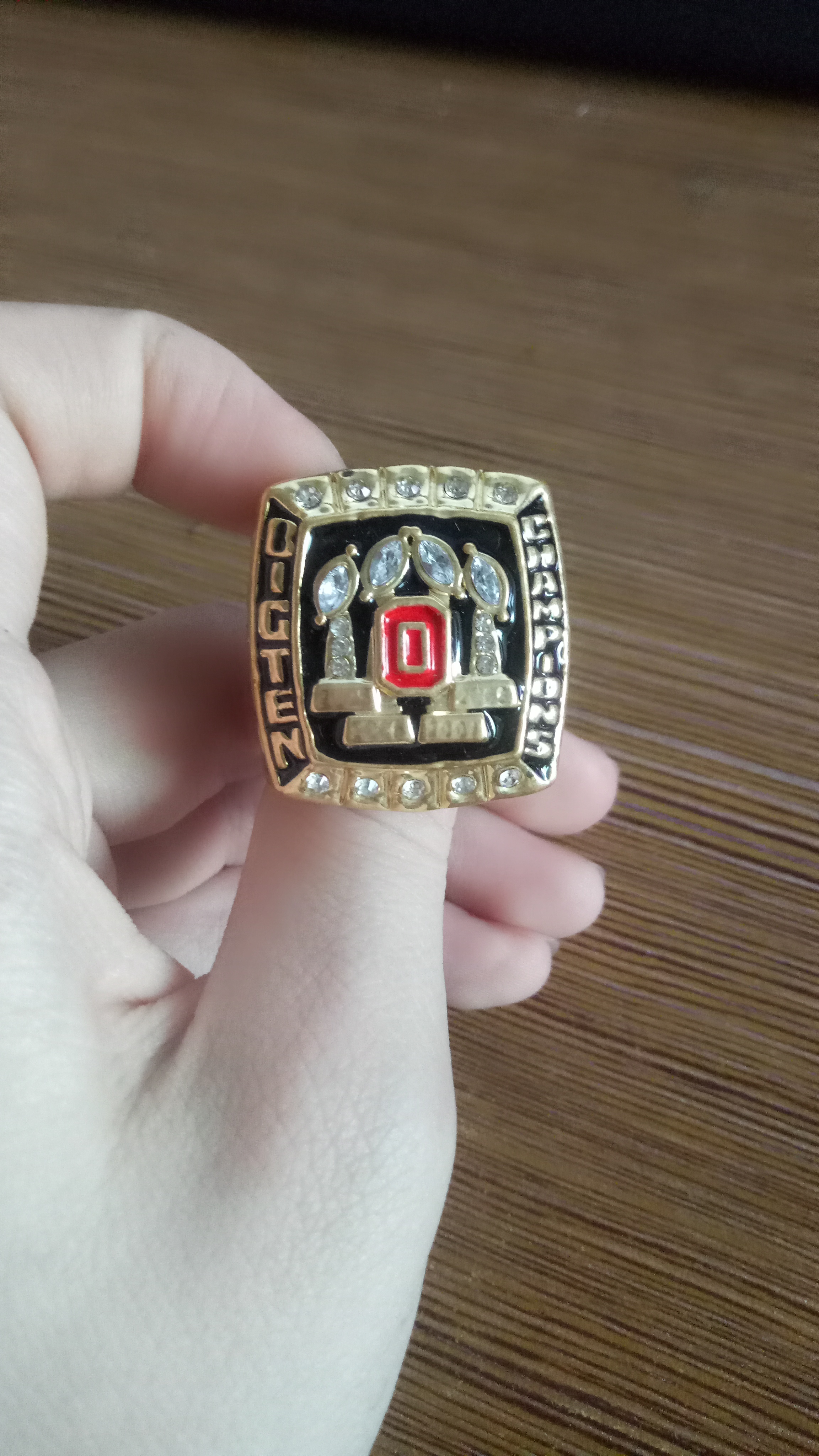 

2008 Ohio buckeye university championship ring For Men Europe and America memorial nostalgic classic