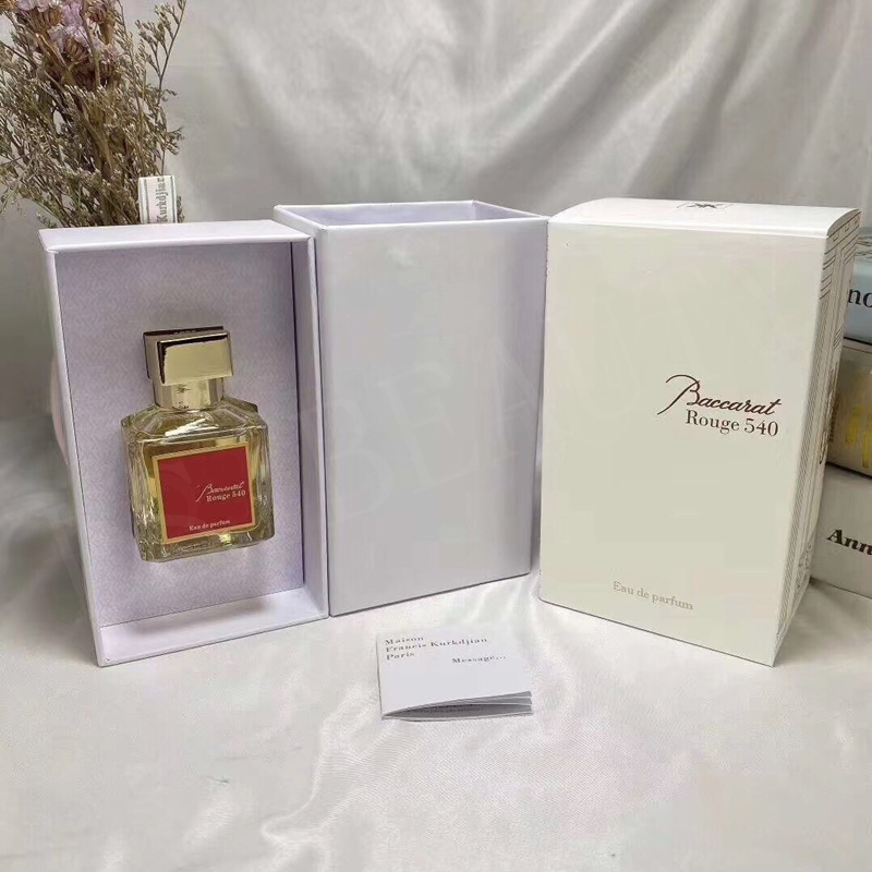 

Sales!!! Noble ladies perfume high quality long lasting fragrance fresh high-end Baccarat Rouge 540 female Oud silk wood EDP 70ML fast shipping