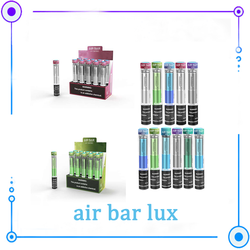 

Air Bar Lux Disposable Devic 1000 Puffs 500mAh Battery 2.7ml Vape Pods e Cigarettes VS Puff Labs XXL 0268196-2 23 color