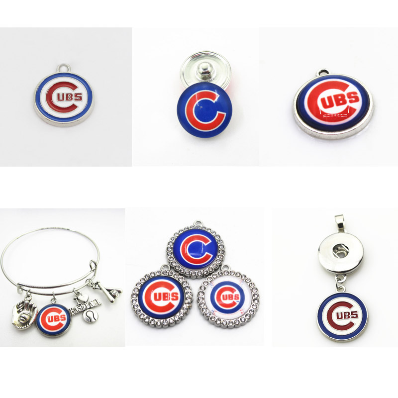 

Baseball Chicago Dangle Charms Mix Style DIY Pendant Bracelet Necklace Earrings Jewelry Making Accessories