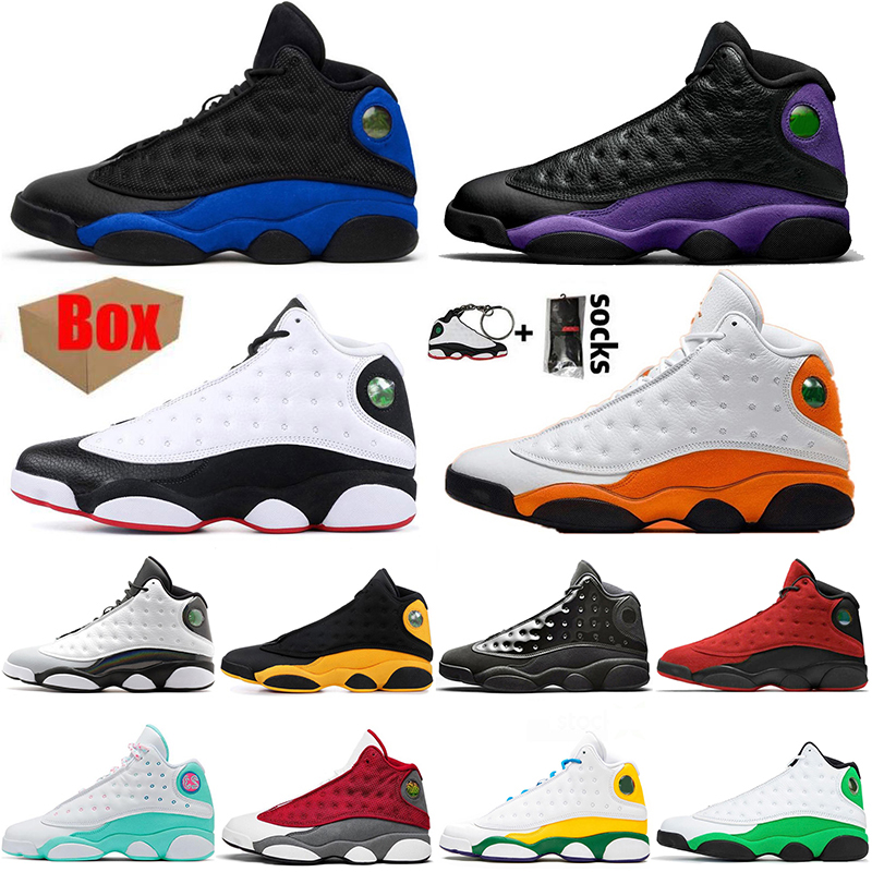 

Men Women Basketball Shoes 13s Jumpman 13 Reverse Bred Hyper Royal University Gold Del Sol Starfish Flint Trainers Sports Sneakers Size 47, #c30 40-47 olive
