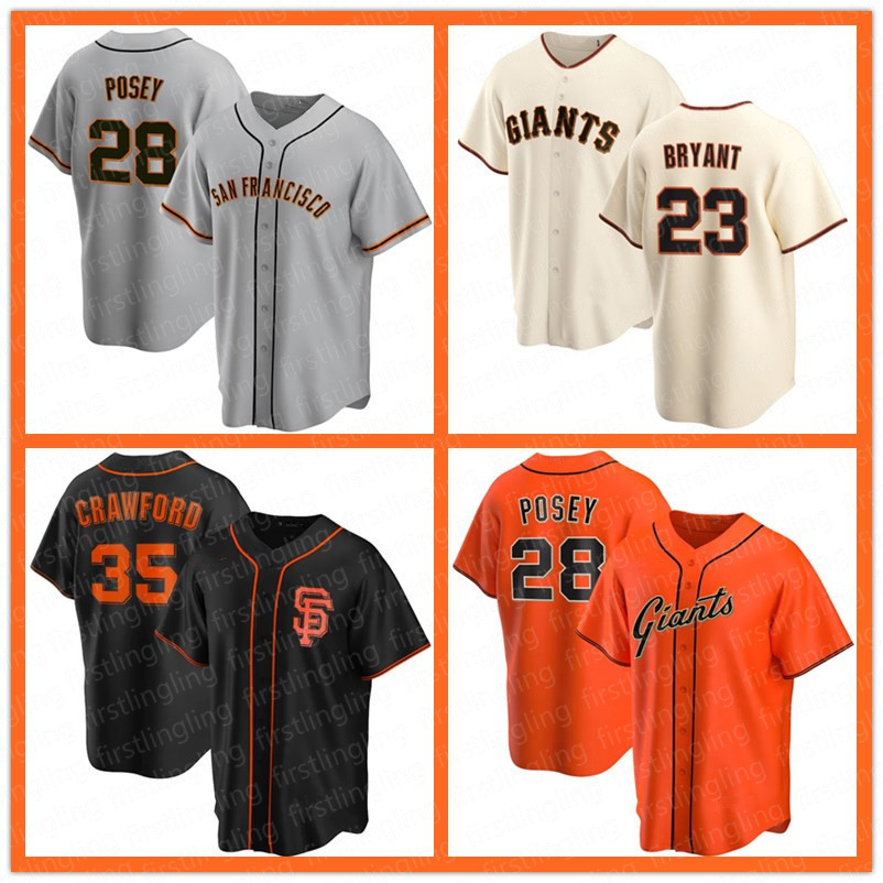 

Giants Jerseys 23 Kris Bryant Baseball San Francisco Buster Posey Brandon Crawford Kevin Gausman Jarlin Garcia Jake McGee Brandon Belt Wilme, Blue;black