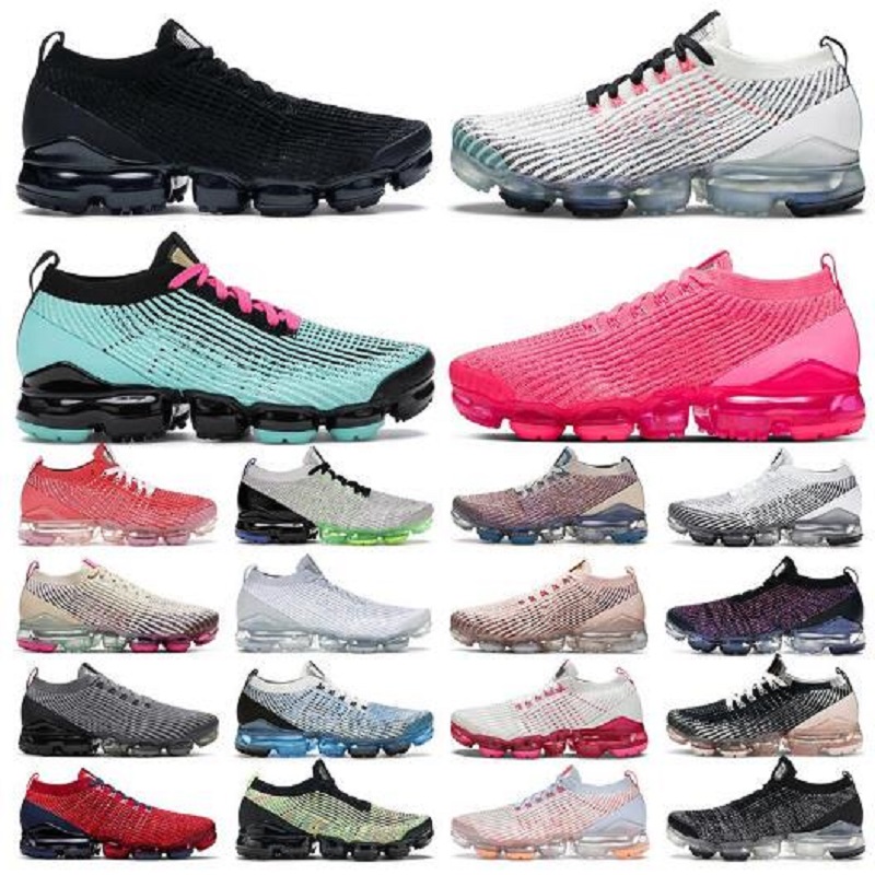 

FK-2021 Running Shoes Men Women 360 Tn Plus Big Size Us 13 Fly Knit Flynit Obsidian Triple Black White Team Red Pure Platinum Pink Trainers Run Sports Sneakers EUR 36-47, Color 12