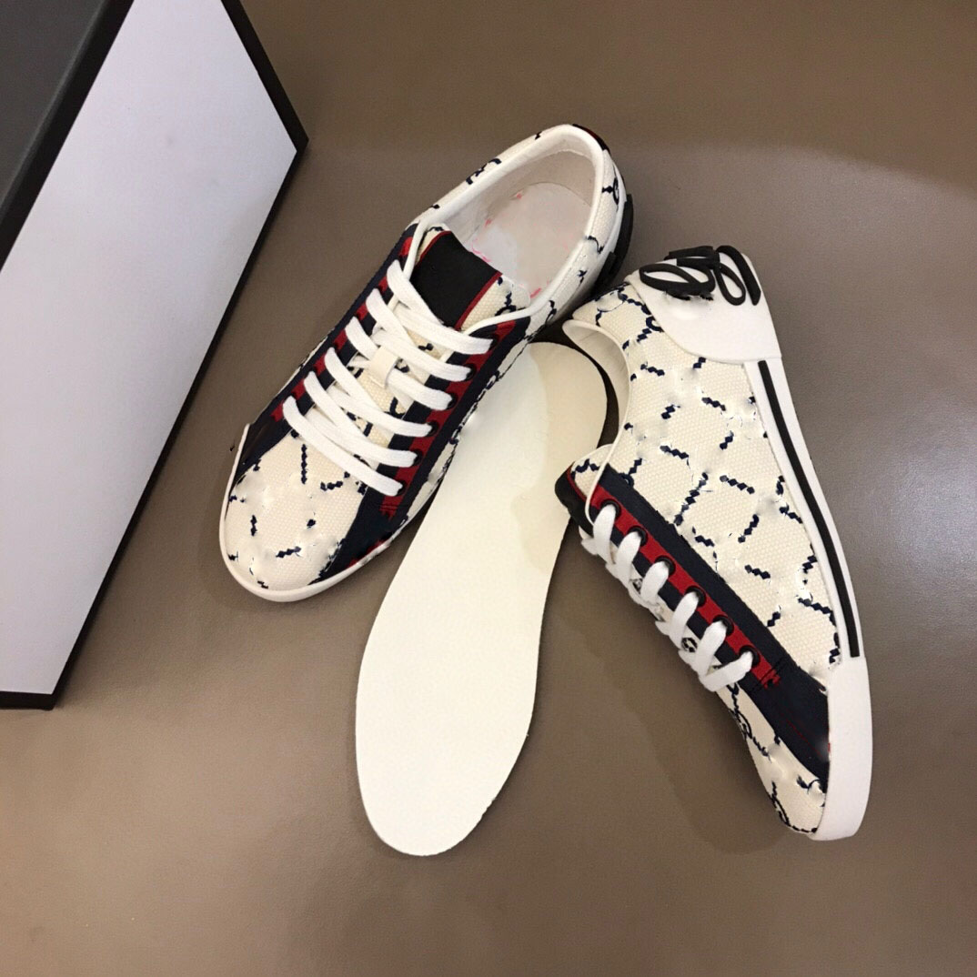 

2021 The latest sale high quality men's retro low-top printing sneakers design mesh pull-on luxury ladies fashion breathable casual shoes, Black