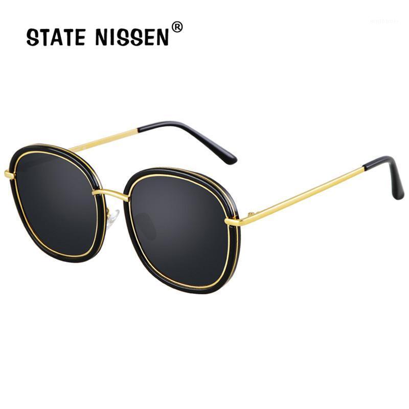 

Sunglasses STATE NISSEN Fashion UV400 Polarized Oval Women Trend Casual Classic Outdoor Driving Sun Glasses Brand Designer