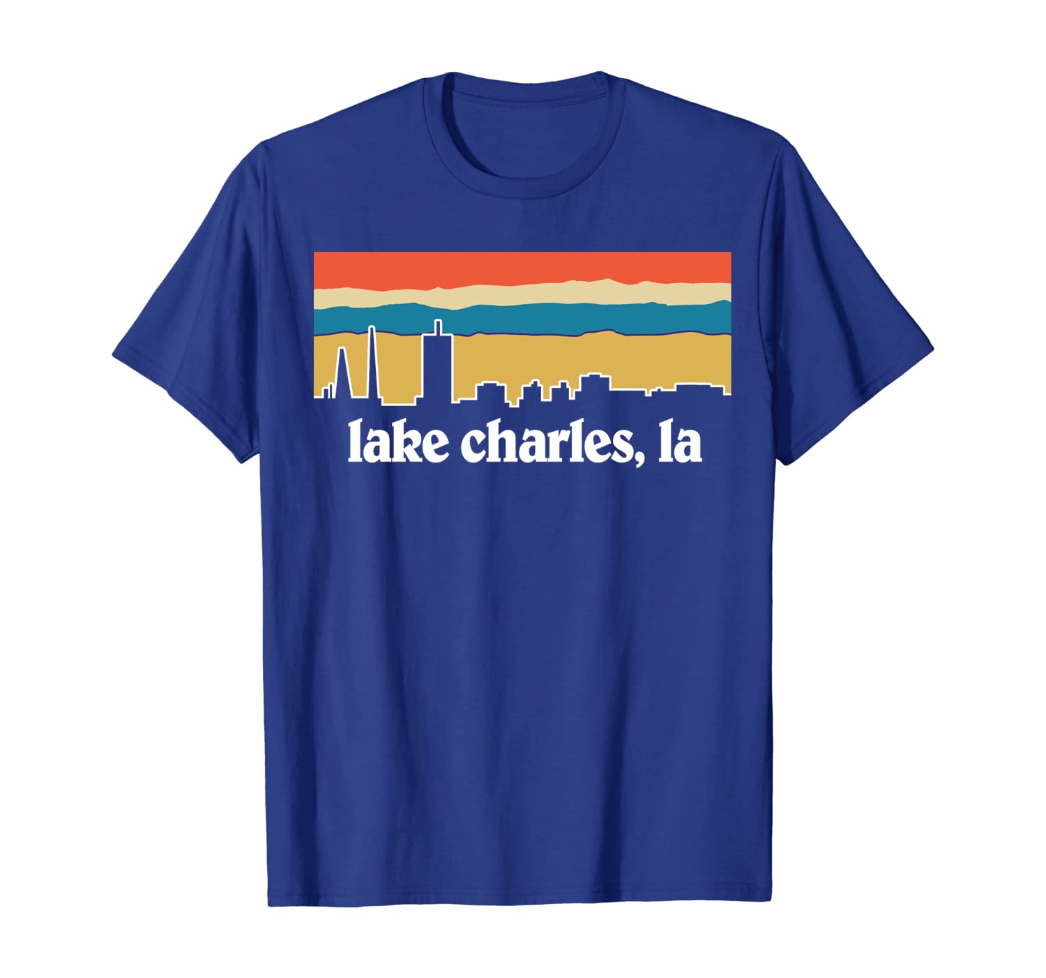 

lake charles louisiana shirt, White;black