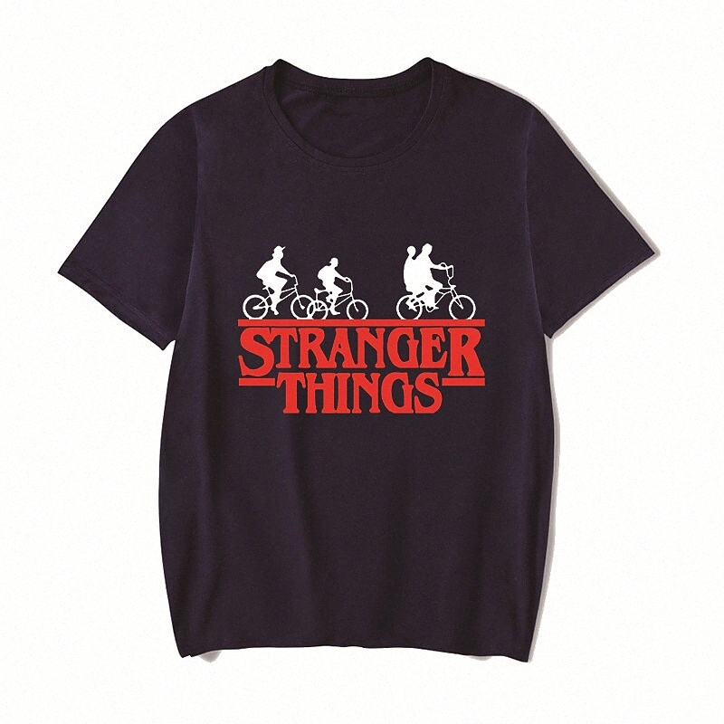 Men's Unisex Tee T shirt Hot Stamping Anime Graphic Prints Plus Size Round Neck Stranger Things Casual Daily Print Short Sleeve Tops Cotton