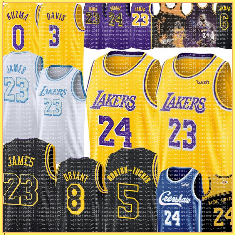 

23 LBJ Anthony 3 Davis 0 Kyle # Kuzma Jersey Alex 4 Caruso Talen 5 Horton-Tucker Los Jersey Angeles Lakers Basketball Jerseys, Black;red
