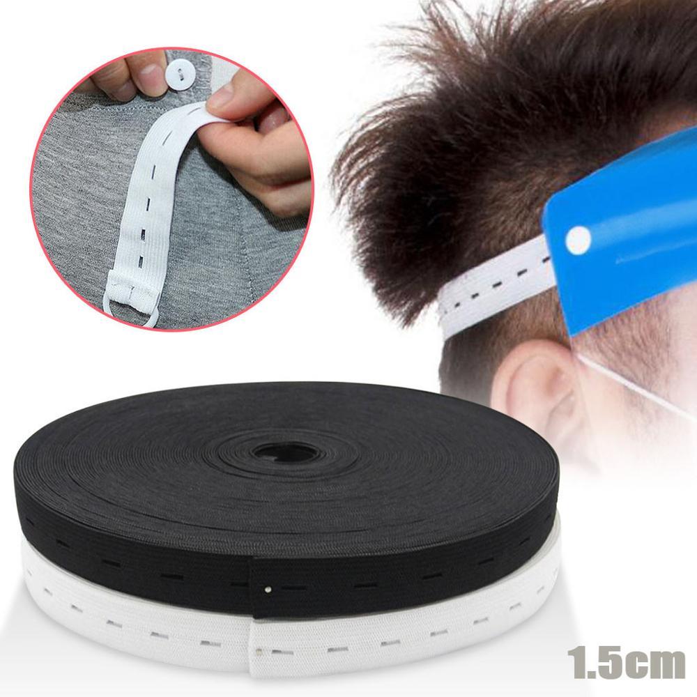 40 backyard diy sewing accessories 15mm elastic hole button white buttonhole waistband adjustable waistband ample clothing accessories-image-693510924