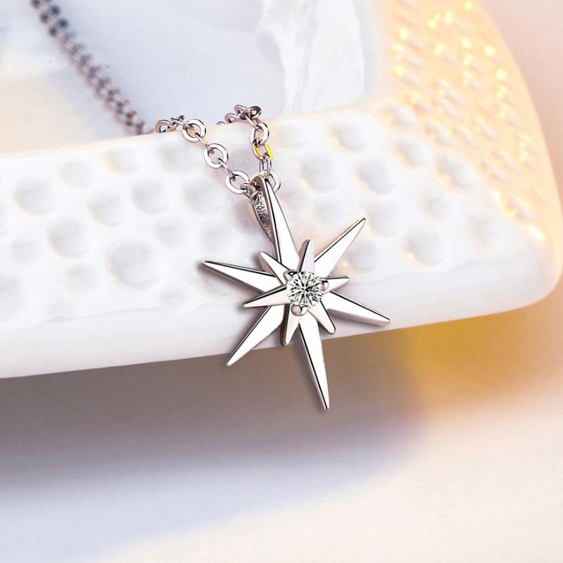 

Chains 925 Sterling Silver Necklace Women's Day Korea Simple Ins Tide Minority Fashion Clavicle Chain Student Girls Jewelry