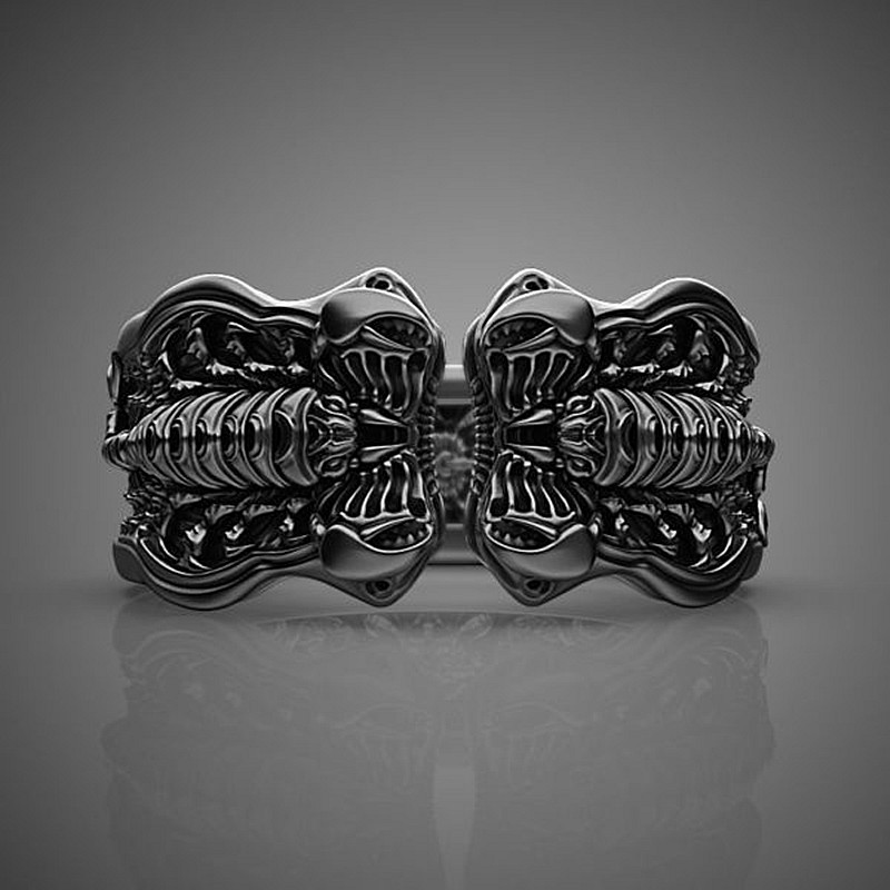 

2021 trend scorpion shape Cluster Rings men's party street motorcycle punk style jewelry gift