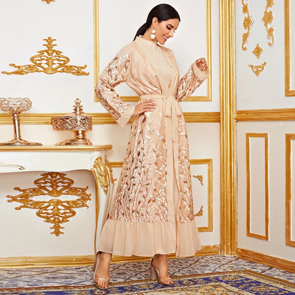 

kaftan robe soiree dubai abaya kimono turkey islam muslim hijab dress abayas for women american clothing musulman de mode caftanplus size cl, Red