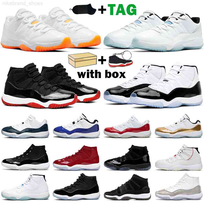 

jumpman 11s men women basketball shoes Citrus Legend blue low 11 Jubilee 25th Anniversary Platinum Tint Space jam mens trainer sports