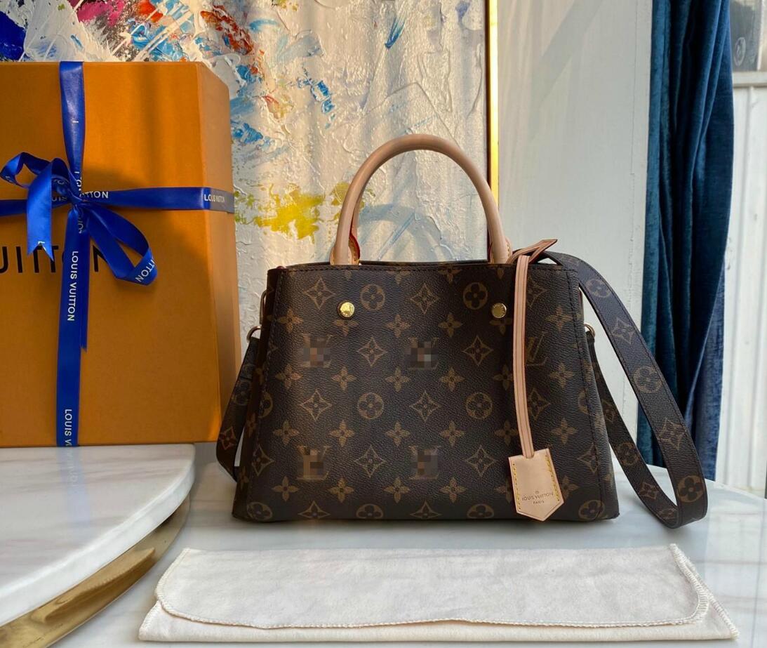 

Designers Handbags Purses MONTIGNE Bag Women Tote Brand Letter Embossing Genuine Leather crossbody Shoulder Bags GGLVLOUISVITTONYSLVUTTON