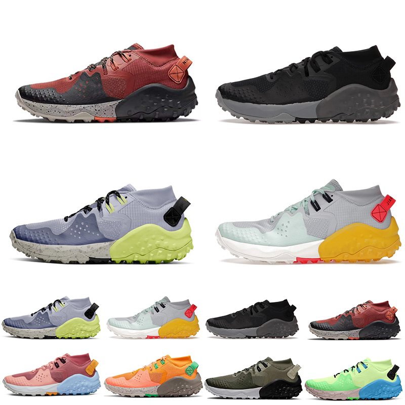 

2022 Wildhorse 6 mens running shoes sneakers Wine red Off Noir Mint Foam Ghost Barely Volt Olive Orange Canyon Pink men women trainers sports shoe Des Chaussures 36-45, Item#6
