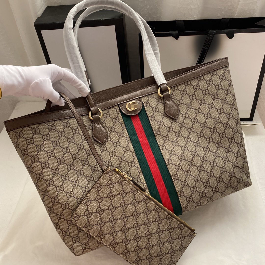 

GGLVLouisBag VuttonYSLWallets 5A Ophidia 2Pcs/set Designers Bags Handbags+Wallets Womens Backpack Ladies Tote Leather Clutch Shoulder Bags, Brown