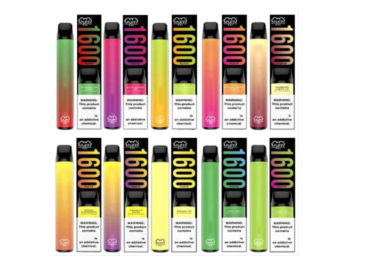 

High Quality Disposable vape pen vaping pods Puff XXL 1600 puffs vaporizer