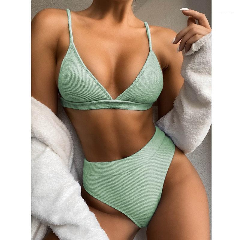 

Sexy Solid Color Micro Bikini Set Women 2 Pieces Swimsuit Swimwear Push Up Padded Bra Thongs Ropa Bathing Suit Beachwear Women, Blue
