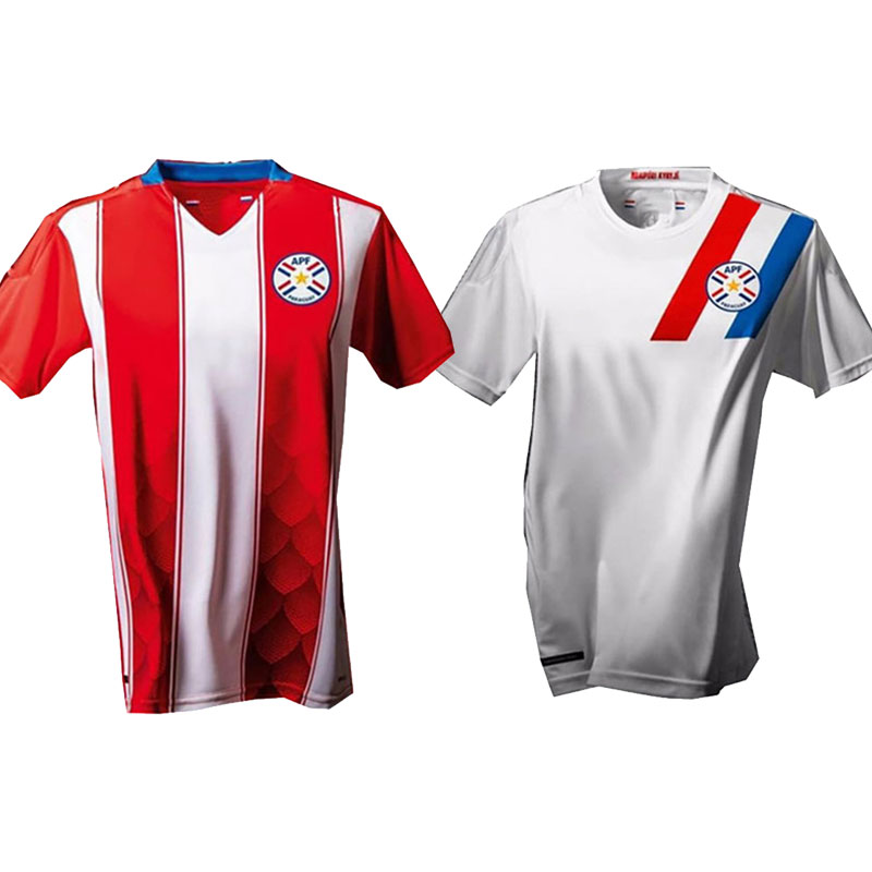 

thailand 2021 Paraguay Soccer Jerseys national team uniforms home away A.ROMERO F.BALBUENA M.ALMIRON football jersey uniform camiseta de 20/21, Black;yellow