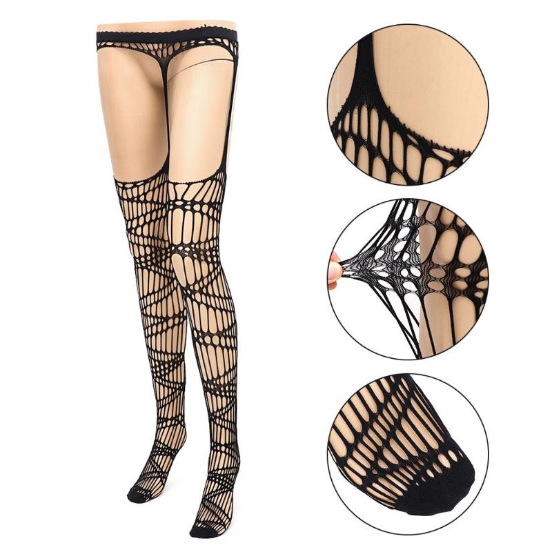 

Leggings & Tights Black Gothic Full Body Women Fashion Sexy Socks Pantyhose Fishnet Stockings, Blue