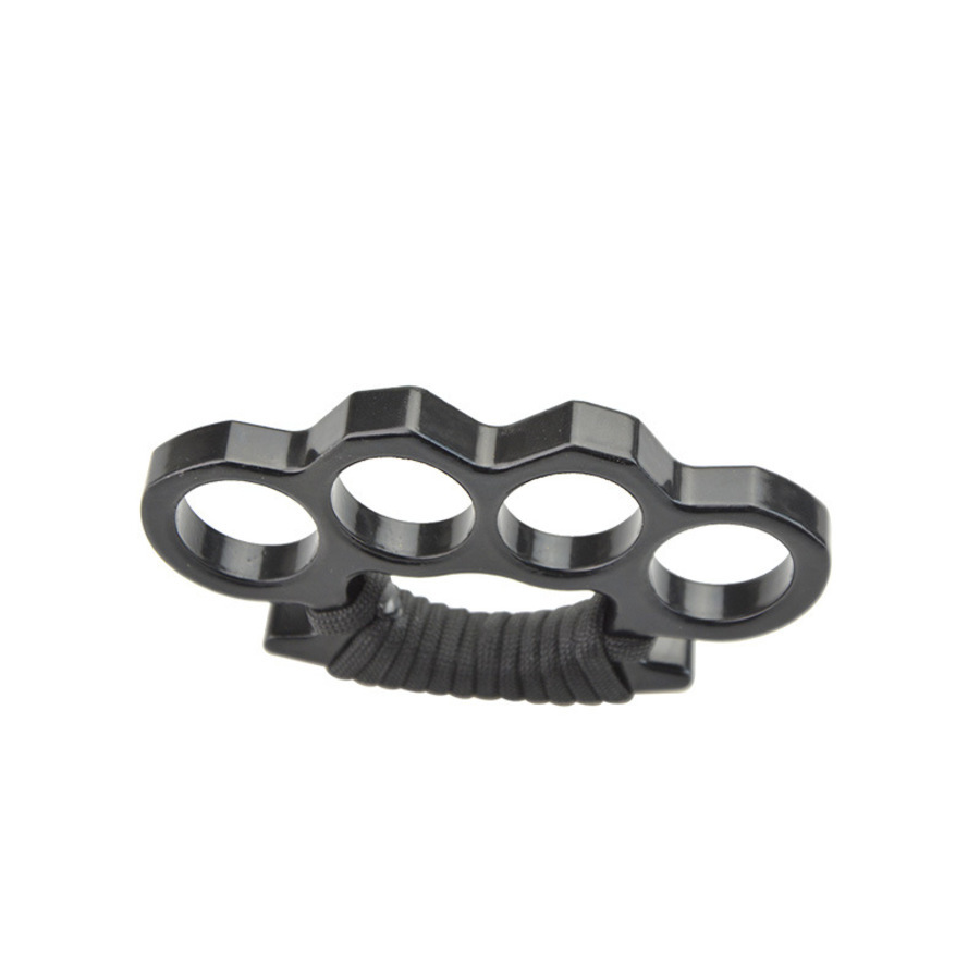 

Glass Drill Tiger Finger Four Hand Brace Clasp Fist Cover Self Defense Weapon Ring Legal Fighting Equipment FHJS802