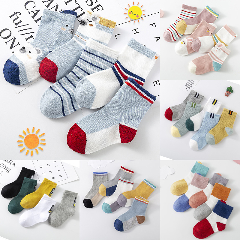 

2021 Summer Kids socks baby boy girl children good quality Cotton Soft Sock Candy Color, Gold