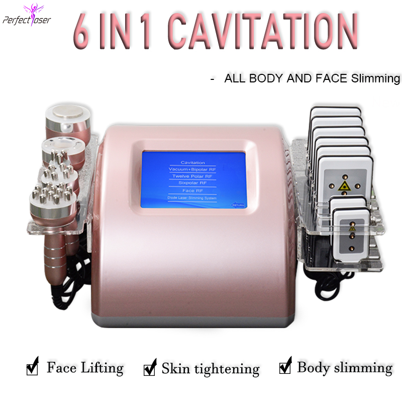 

2021 twelve polar RF handle weight loss Slimming skin tightening treatment cavitation machine/40K cavitation machine