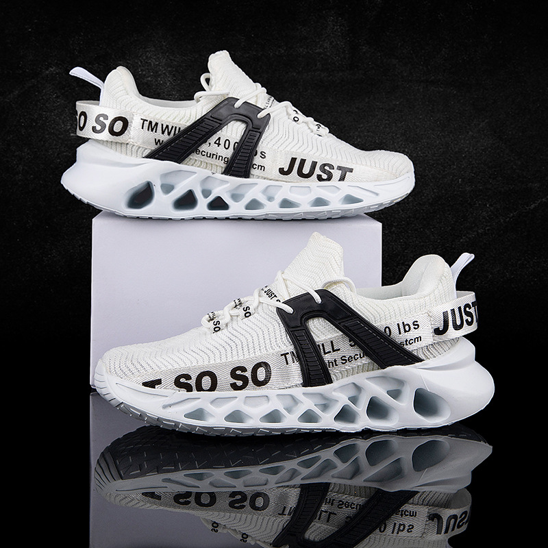 

2021 Running Shoes Large size breathable surface casual shoe Korean version men's fashion popcorn soft soles sports travel men sneaker A0009