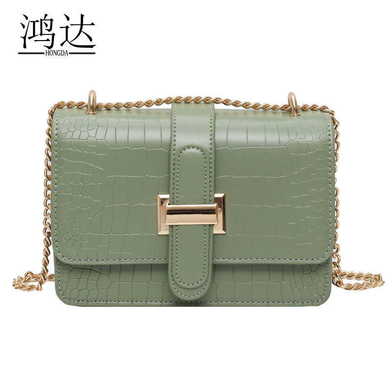 

New 2020 satchel large capacity fashion handbag leisure high-end personalized women's shoulder bag, White