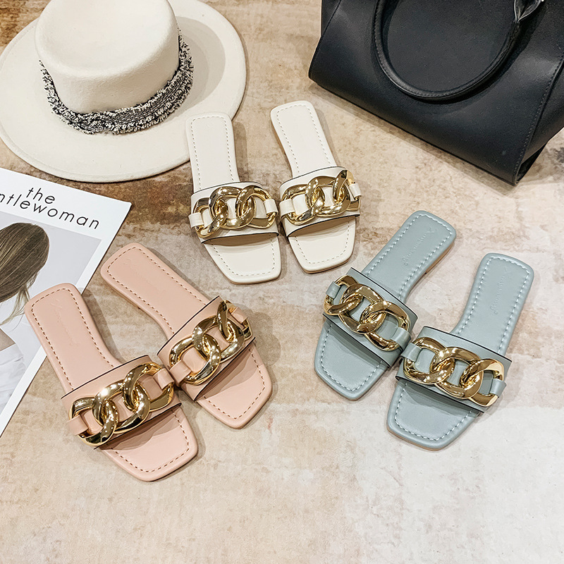 

Slippers Summer women's sandals wear fashion net 1UB2, 1# shoe box
