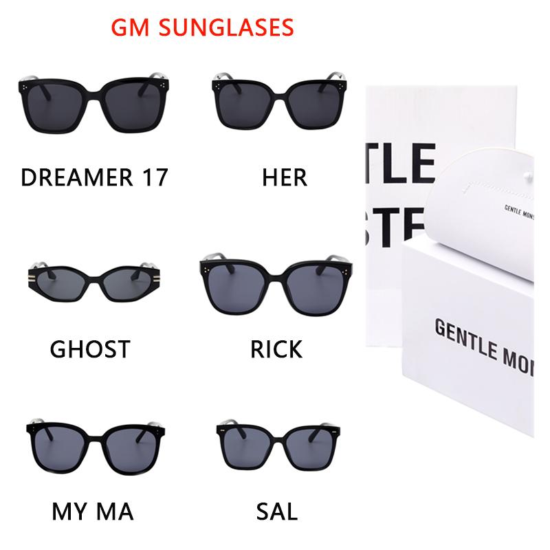 

Sunglasses Women Korean Version GM Men UV400 2021 Trendy Accessories Drop Dream 17 HER MY MA RICK