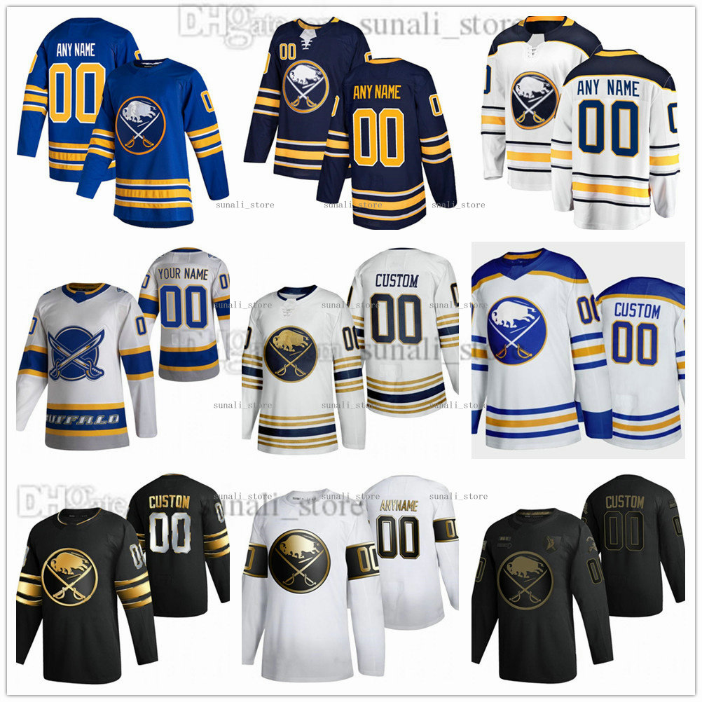 

Stitched Hockey Jerseys 96 Anders Bjork 91 Drake Caggiula 24 Dylan Cozens 30 Malcolm Subban Buffalo Sabres 71 Victor Olofsson Tage Thompson Rasmus Dahlin Kyle Okposo, Men black