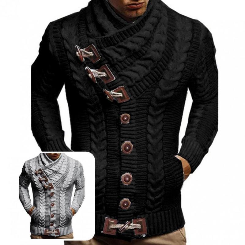 Men's Sweaters Men Sweater Solid Color Fashionable No Shrinking Soft Touching Comfy