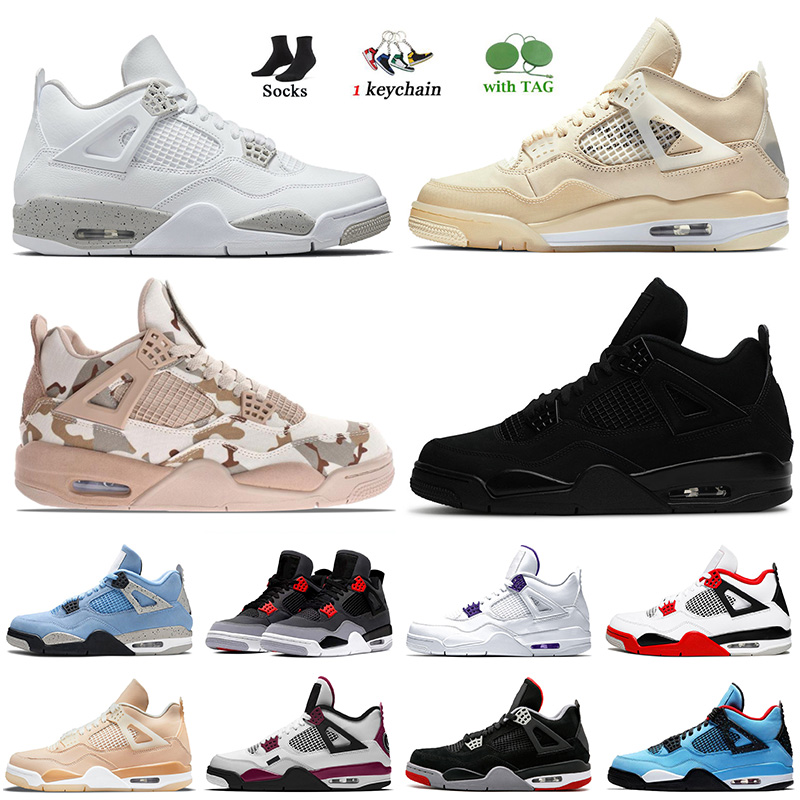 

Wholesale 2022 Jumpman 4s Mens Fashion Basketball Shoes 4 Veterans Day Infrared White Oreo Black Cat University Blue Bred Sail Womens Sneakers Sports EUR 36-47, C41 grey 40-47