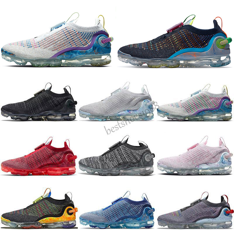 

FK Knit 2.0 Triple Black CNY orca Fly Runner Shoes Pure Platinum Diffused Taupe jacket pack stylist Sneakers, Color 1