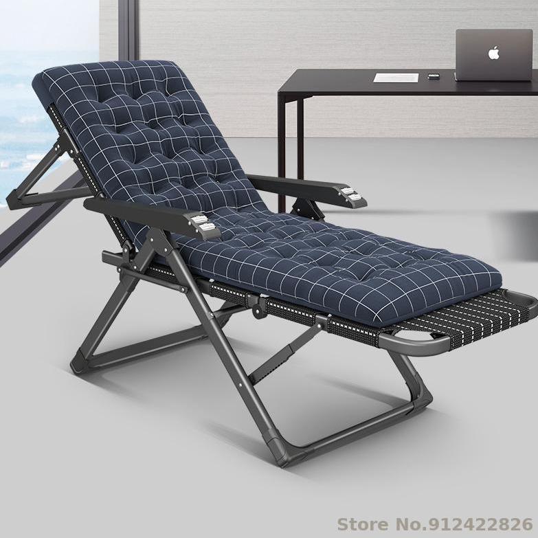 

Camp Furniture Carredi Lunch Break Folding Recliner Nap Chair Office Strong And Durable Portable Backrest Small Reclining