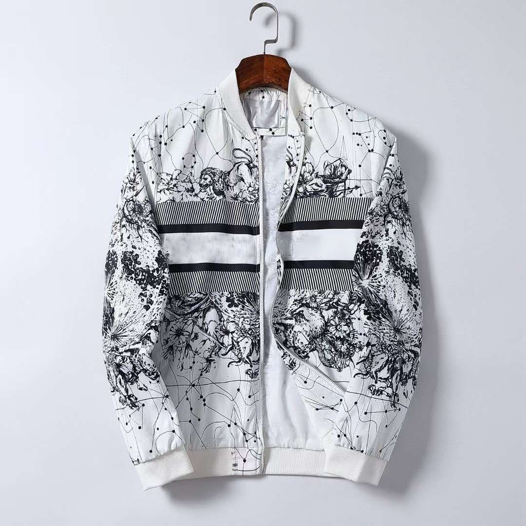 

Causal Men Women Jackets With Hood Fashion Printing Spring Autumn Winter Designers Streetwear Hip Hop Coats White Black Hooded Couple Sport, Black;brown