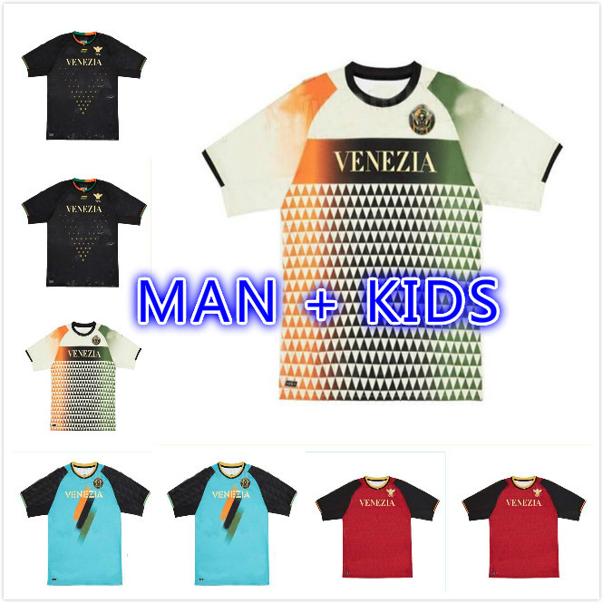 

21 22 Venezia FC soccer Jerseys home ARAMU FORTE PERETZ HEYMANS TESSMANN CRNIGOI 2021 football shirt DI MARIANO CECCARONI Fiordilino Johnsen MAZZOCCHI man kids kit