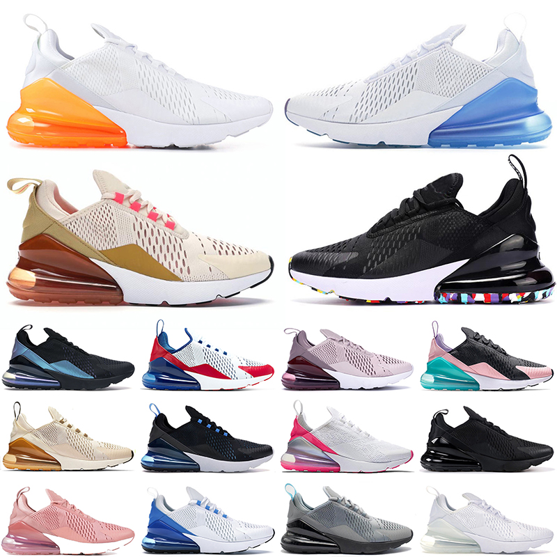 

2021 Triple Black White 270OG Men Womens Designer Shoes Trainers University Red Photo Blue Guava Ice Bred Cool Grey Outdoors Throwback Future Running Sneakers, #b2 36-45