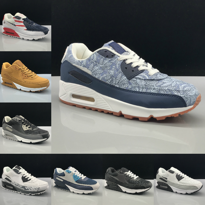 

High Quality 2021 New Airs Cushion 90 Running Shoes Cheap Men Women Black White 90s Classic Airs Designers Trainer Outdoor Sports Shoe S03, Please contact us
