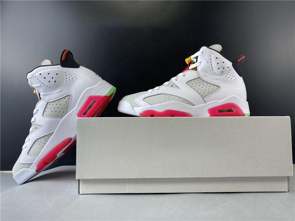 

Latest color Jumpman 6 Shoes 6S white/red/green/egg basketball sneaker CT8529-062 Sports